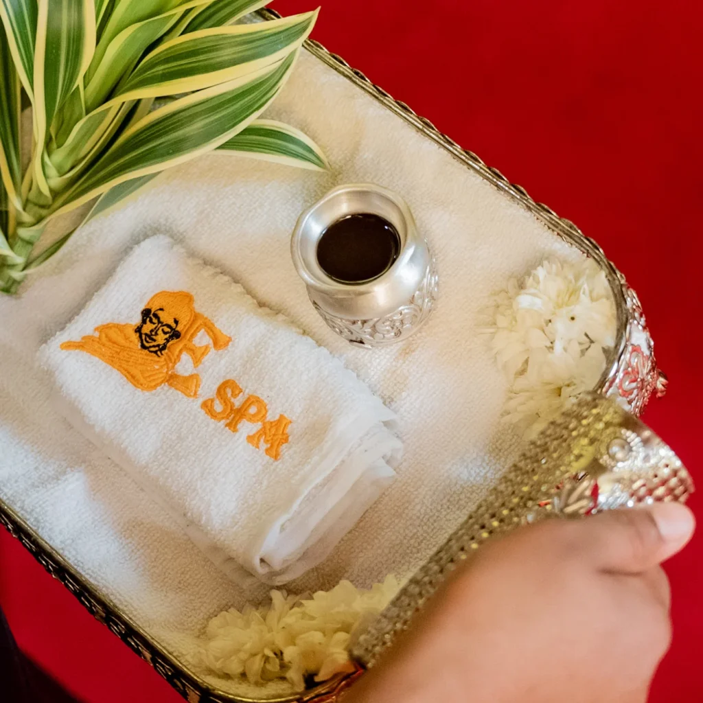 Royal Spa Welcome with Crown and Refreshments at E Spa